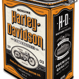 Harley-Davidson Bar & Shield Wine Glass Charms - Set Of 4 (2 Orange, 2 Black), HDX-98505
